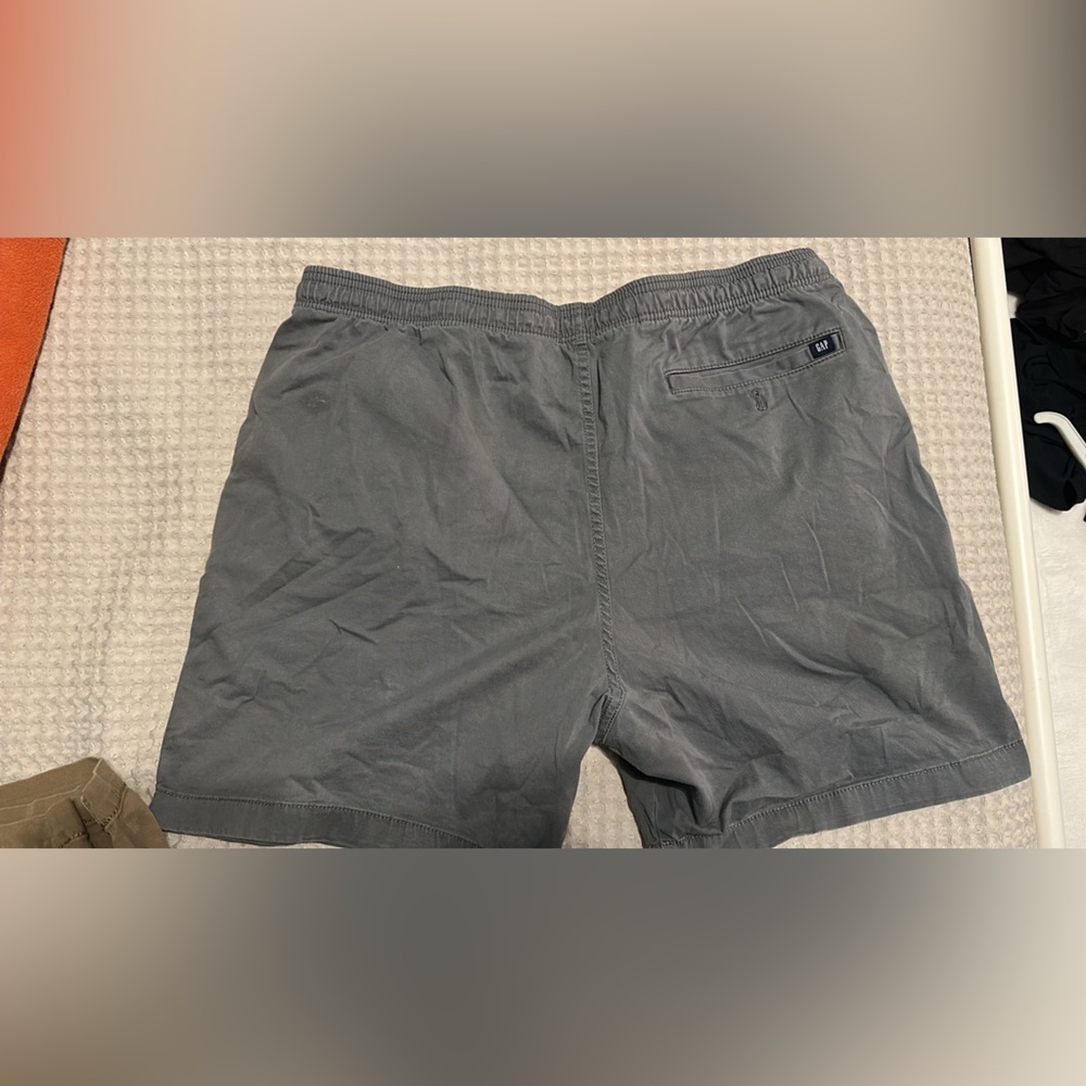 Gap Men's Gray Flat Front Shorts